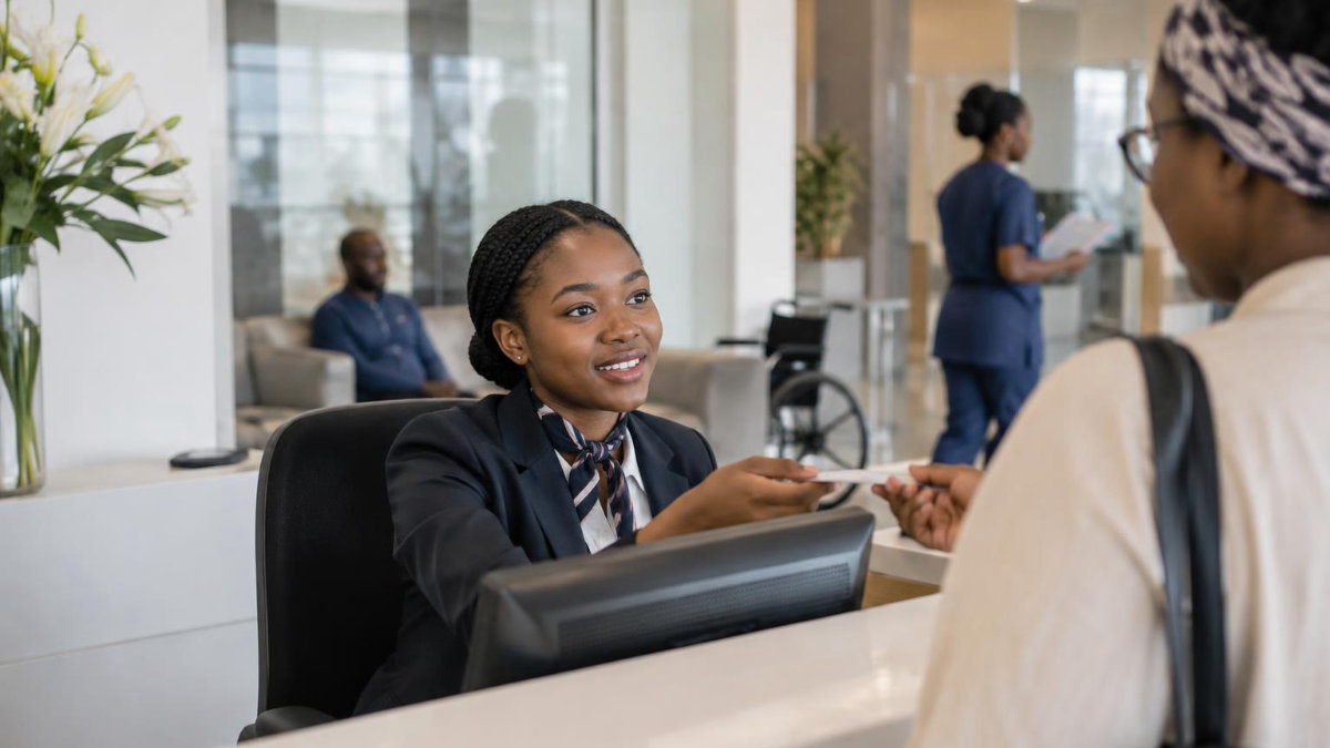Receptionist (main/casualty/radiotherapy) at Netcare